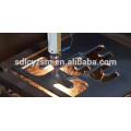 Flame cutting steel plate